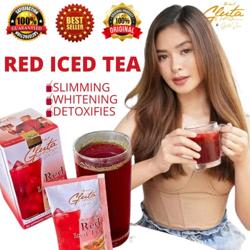GlutaLipo Gold Series Red Iced Tea