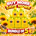 5 PCS. Bonita Himalayan Sunflower Body Oil 100ml