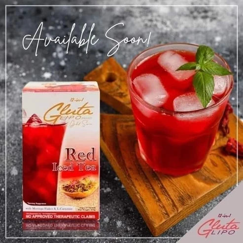 GlutaLipo Gold Series Red Iced Tea