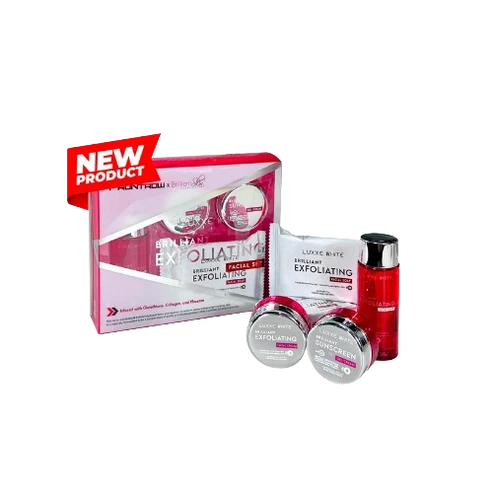 Luxxe White Brilliant Skin Exfoliating Rejuvenating Set