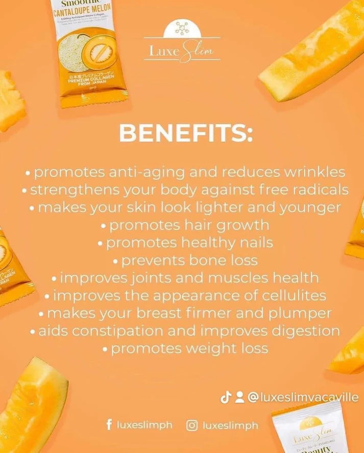 Luxe Slim Cantaloupe Melon