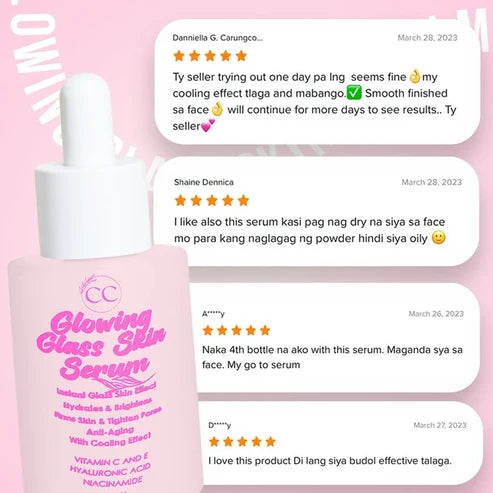 Glowing Glass Skin Serum 50mL by Cris Cosmetics