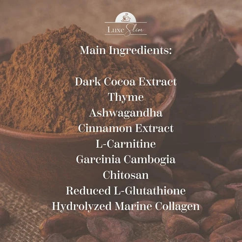 Luxe Slim Dark Choco Chocolate Drink