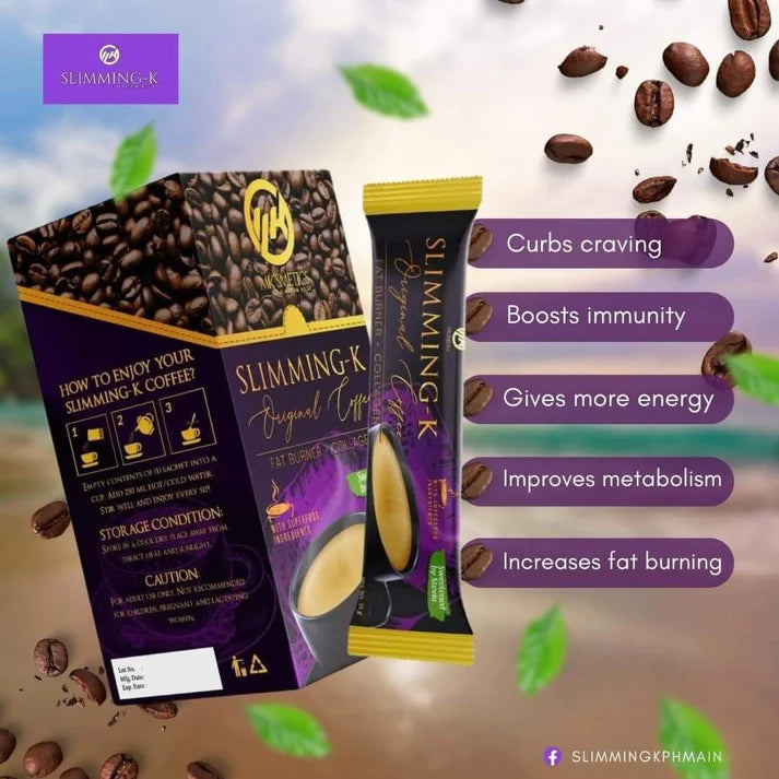 Slimming-K Coffee Fat Burner + Collagen