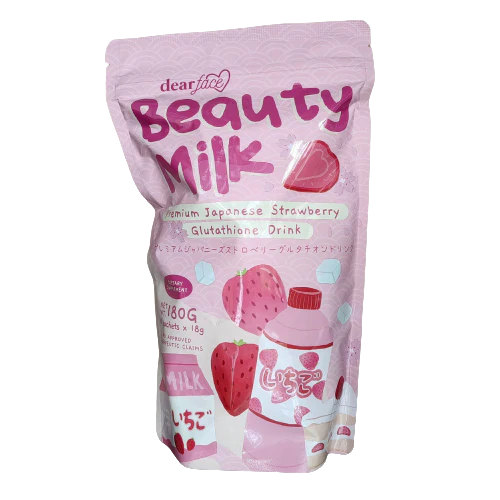 Dear Face Beauty Milk STRAWBERRY Drink