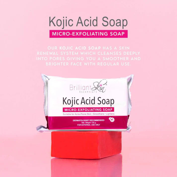 Brilliant Skin Micro-Exfoliating Kojic Soap 135g