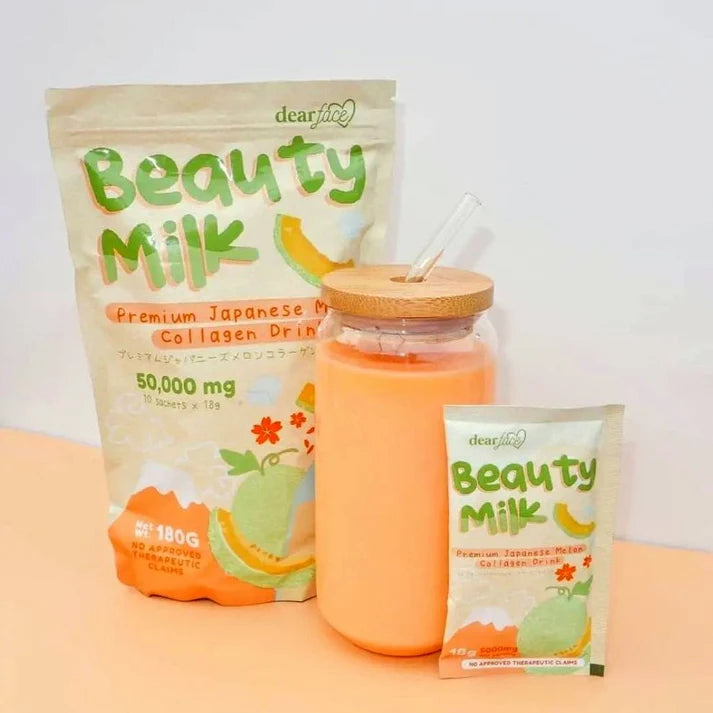 Dear Face Beauty Milk Melon Drink Collagen
