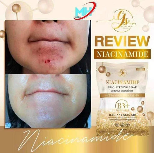 Glow Skin Niacinamide Brightening Soap Plus 80g