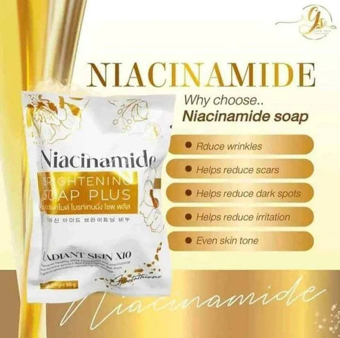 Glow Skin Niacinamide Brightening Soap Plus 80g