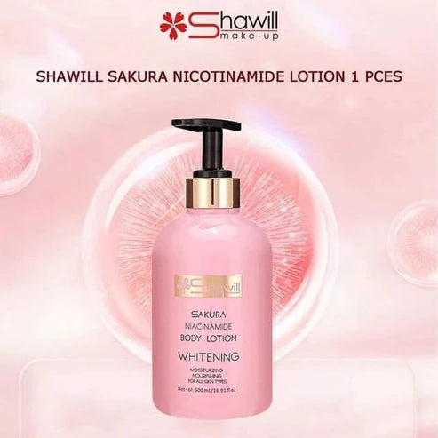 Shawill Sakura Niacinamide Body Lotion 500ml