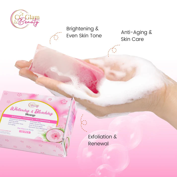 CC Glam Beauty Whitening & Bleaching Soap 70g- 1pc