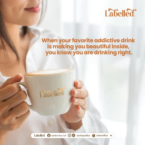 Labelled Café Latte Coffee 10 sachets