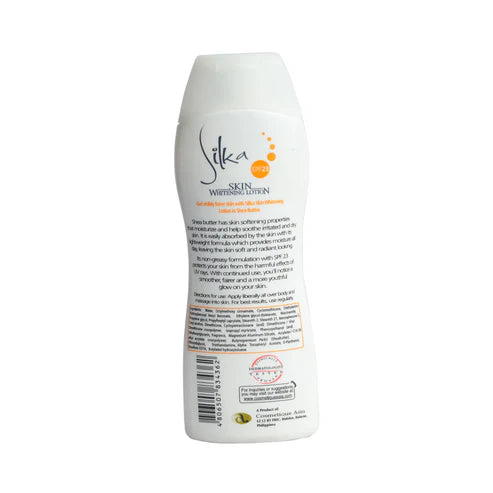 Silka Whitening Lotion Long Lasting (Shea butter) 200ml