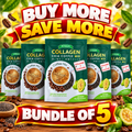 5 PCS. Fitgum Collagen Chia Coffee Mix 10's