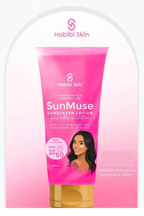 Habibi Lotion Sunmuse Sunscreen SPF50