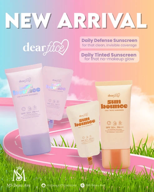 DEAR FACE Sunbounce Tinted Sunscreen SPF50+