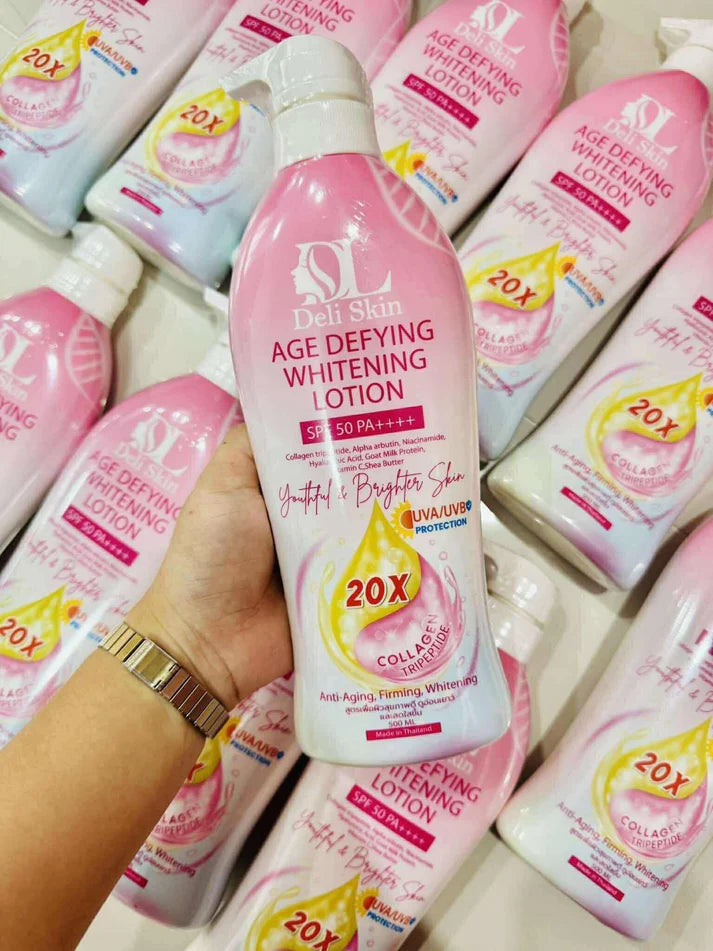 Deli Skin Age Defying Whitening Lotion SPF 50 PA++++