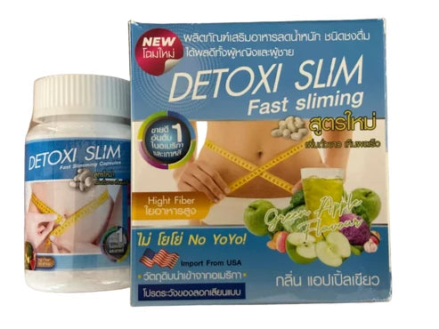 COMBO Detoxi Slim Green Apple Juice & Detoxi Slim Capsule