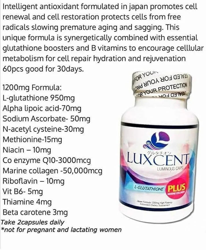 Luxcent Glutathione Capsules