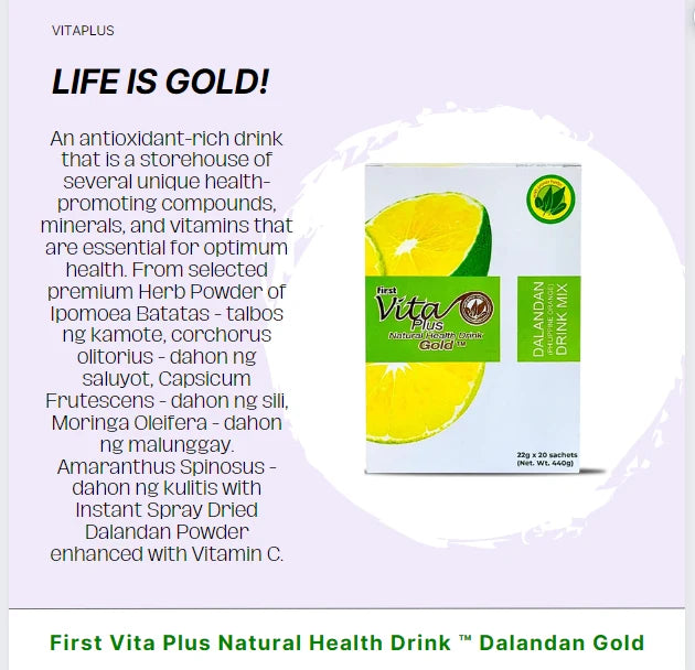 First Vita Plus Dalandan Flavour