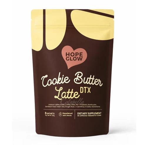 Hope Glow Cookie Butter Latte DTX 8's