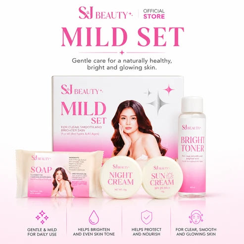 S & J Beauty Products – Mild Rejuvenating Set