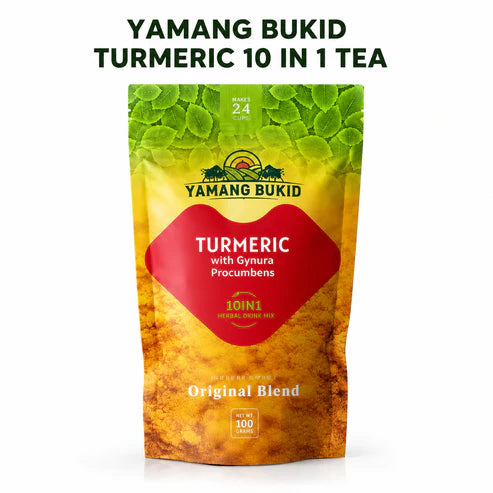 Yamang Bukid Turmeric 10 in 1 Herbal Tea Powder – 400g