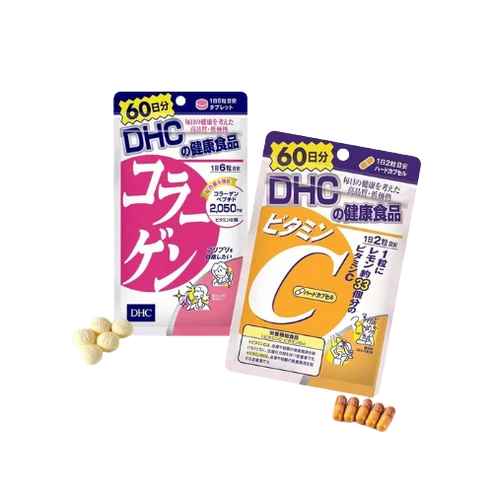 DHC Collagen and DHC Vitamin C 60 Days Bundle