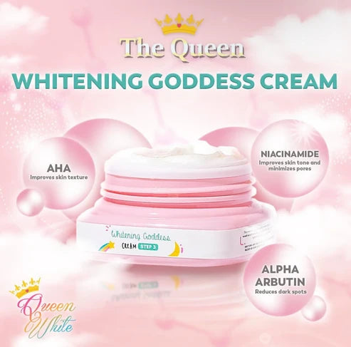 COMBO of Queen White Rejuvenating Set & Queen Whitening Goddess Set