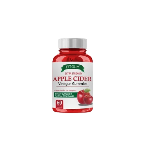 Fitgum Apple Cider Vinegar Gummies 60 Gummies