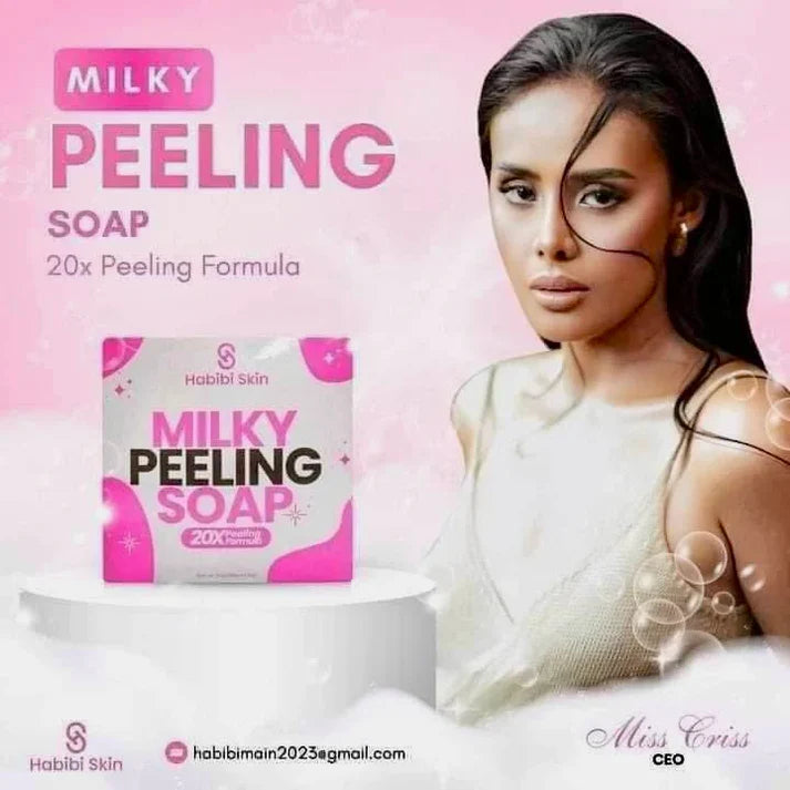 Habibi Milky Peeling Soap 50g 1pc.