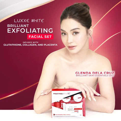 Luxxe White Brilliant Skin Exfoliating Rejuvenating Set