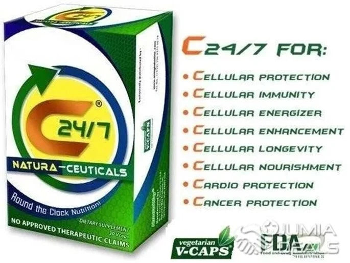 C24/7 Natura-Ceuticals 30 capsules (PRE-ORDER 1 week)