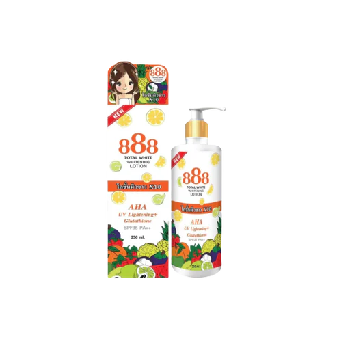 888 Total White Whitening Lotion 250ml
