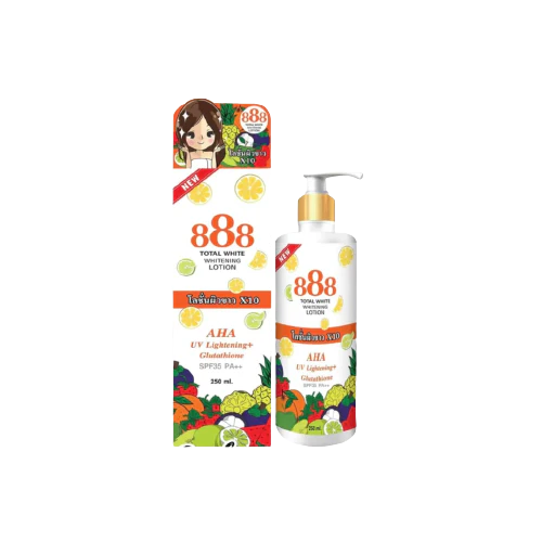 888 Total White Whitening Lotion 250ml
