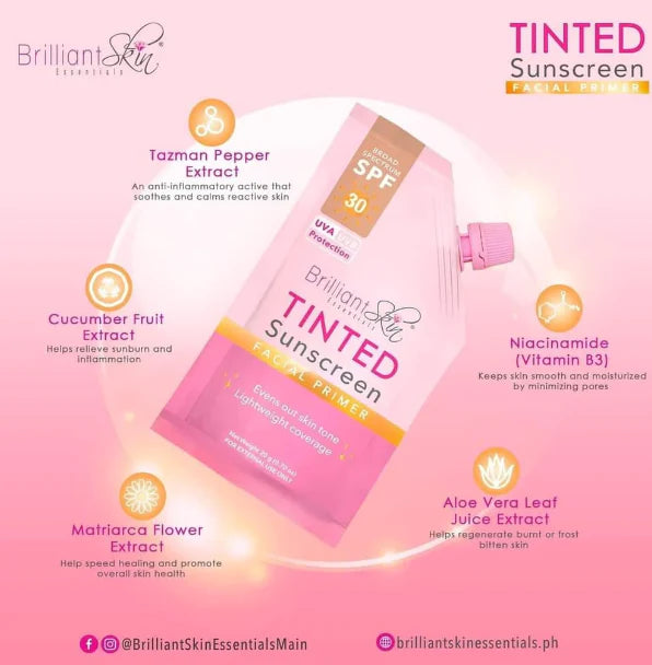 Brilliant Skin Tinted Sunscreen Primer