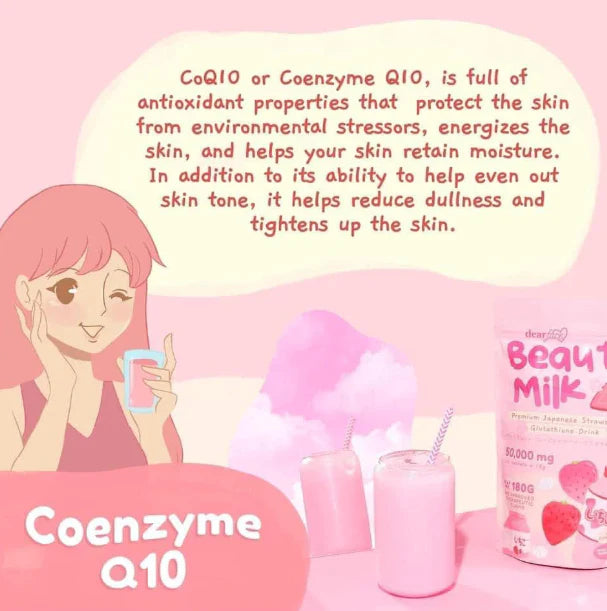 Dear Face Beauty Milk STRAWBERRY Drink
