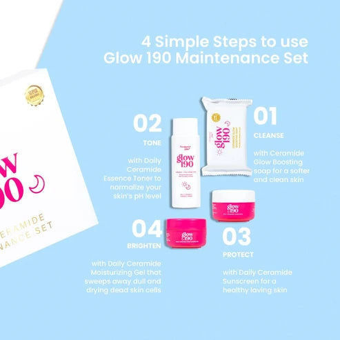 Glow 190 Maintenance Set by Honest Glow