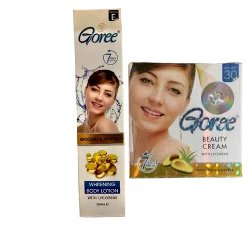 Combo of Goree Beauty Cream & lotion