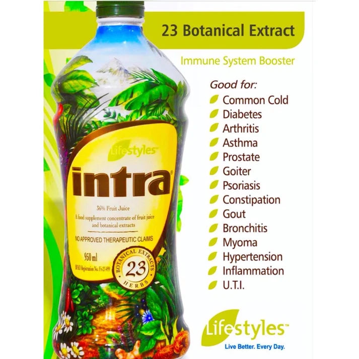 Intra Lifestyle Liquid Juice 1000ml