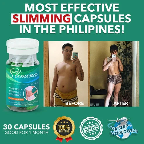 Slimina/ Slaymina Weight Loss Capsules 30's