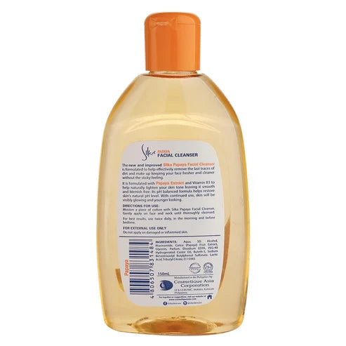 SILKA Papaya Facial Cleanser 150mL