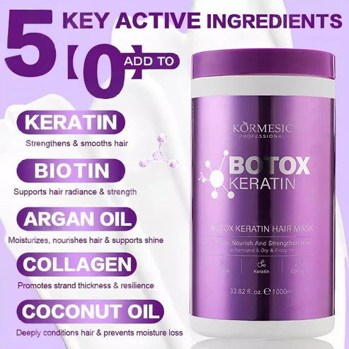 Kormesic Botox Keratin Hair Mask 1000ml