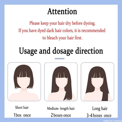 STYLEFIT Red Brown-57 Hair Color（ 100ml Hair Dye + 100ml Oxidant ）