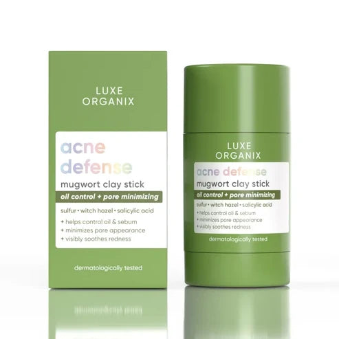 LUXE ORGANIX Acne Defense Mugwort Clay Mask 52g