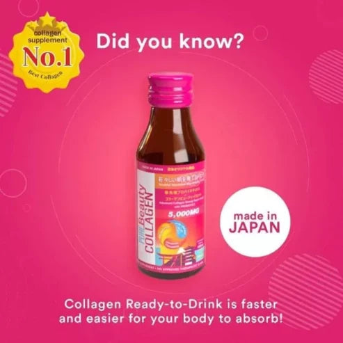 Pure Beauty Collagen Drink w/ Probiotics 10 Bottles/box