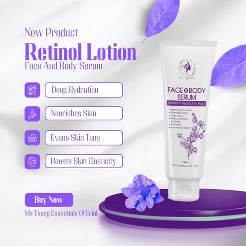 Ms. Tsung Face and Body Retinol Serum 100mL