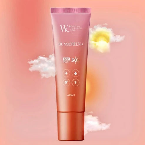 Wc Natural Flawless skin Sunscreen SPF50
