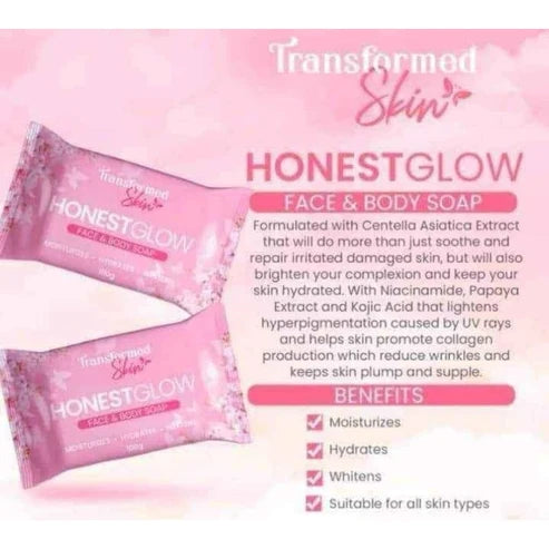 Honest Glow Facial Set Transformed Skin Set