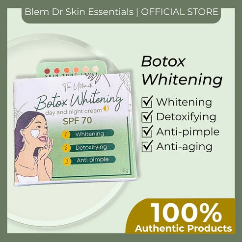 Blem Dr Botox Whitening Cream 15g with SPF70++